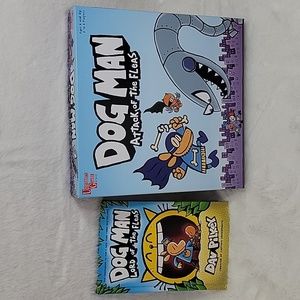 Dog Man Bundle- Dog Man Book and Board game